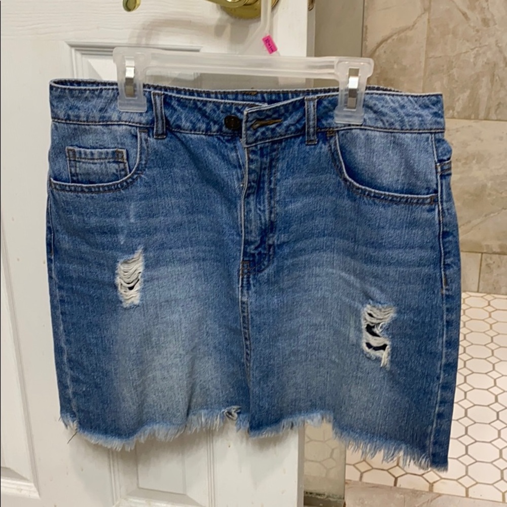 Forever 21 Jean Skirt